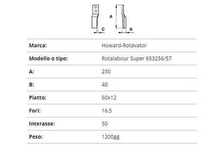 Zappetta howard rotalabour super 653256/57