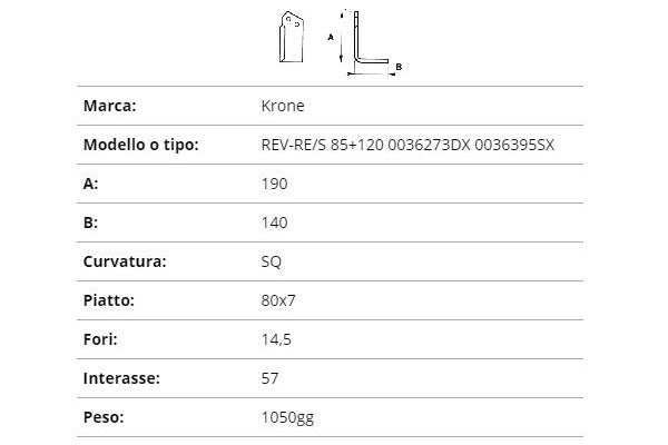 Zappetta krone rev-re/s 85+120 0036273dx 0036395sx