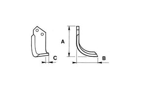 Zappetta Kverneland pl 1300077/78 (curva)