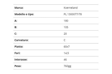 Zappetta Kverneland pl 1300077/78 (curva)