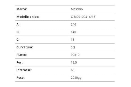 Zappetta Maschio g m20100414/15 (squadrata)