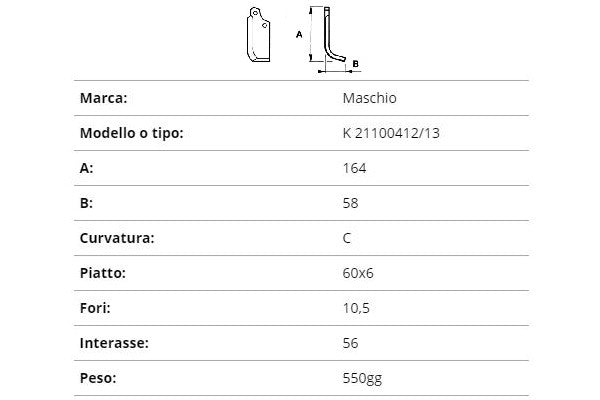 Zappetta Maschio k 21100412/13