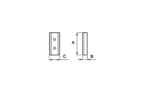 Maschio protezione dente hb-hm-hl 10100417/18