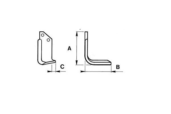Zappetta muratori ms3p-180, ms2-140-160-215 1200020/21 (squadrata)