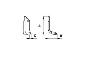 Zappetta muratori mz2s-m85-125, spostabile 12014200/14300