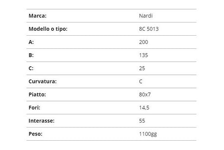 Zappetta nardi 8c 5013