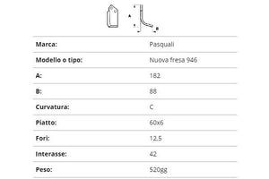 Zappetta pasquali nuova fresa 946