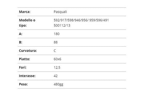 Zappetta pasquali 592/917/598/946/956/959/596/491 500112/13