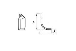Zappetta sep motocoltivatore 2000-1300-1500 106163/64