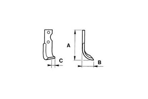 Zappetta sep motocoltivatore 1000 210578/79