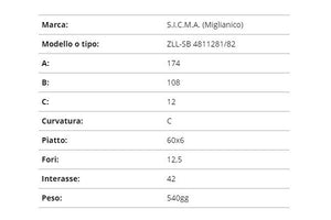 Zappetta sicma zll-sb 4811281/82