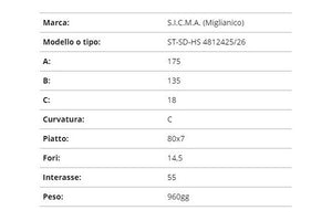 Zappetta sicma st-sd-hs 4812425/26 (curva)