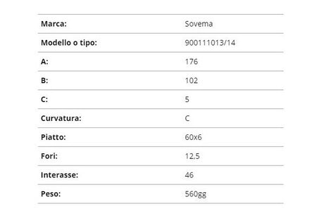 Zappetta sovema 900111013/14 (curva)