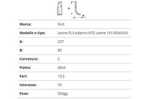 Zappetta fort leone fl3 esterno, ntz leone 15135043/50