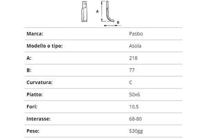 Zappetta pasbo asola 50x6