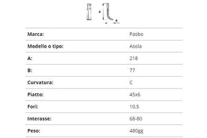 Zappetta pasbo asola 45x6