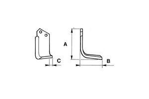 Zappetta tortella T5-T45 2985314/316 (squadrata)