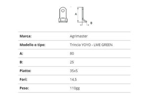 Coltello agrimaster tr.yoyo-lme