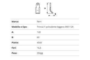 Coltello ferri polivalente leggero