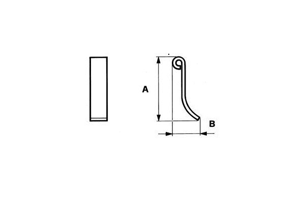 Coltello lagarde paletta ventilante 1344.01