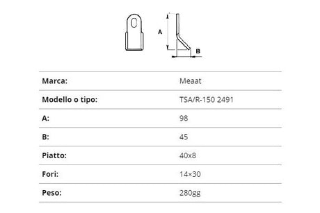 Coltello meaat tsa/r