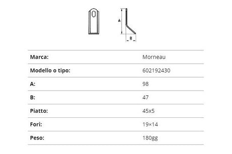 Coltello morneau 602192430