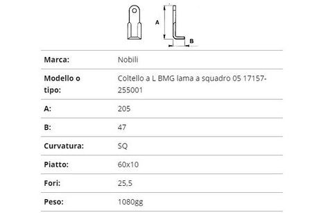 Coltello nobili lama a squadro 05