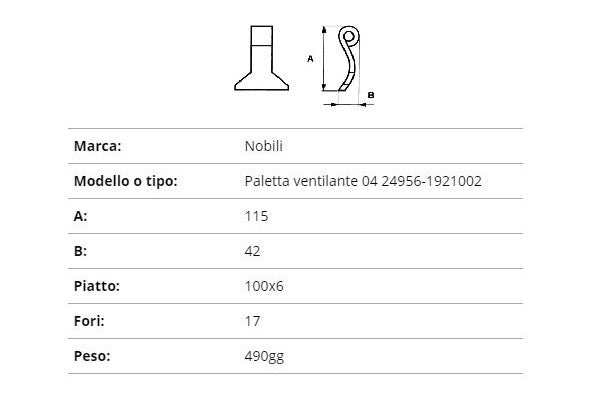 Coltello nobili paletta ventilante 04