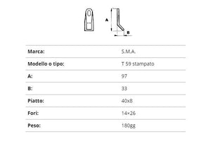 Coltello s.m.a. T59 stampato