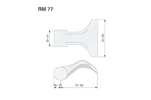 Mazza trinciasarmenti rm77 sicma - f.16,5