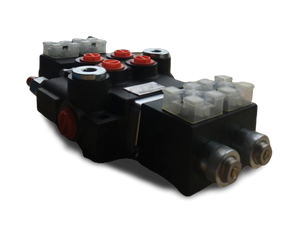 Distributore idraulico elettrico 3/8 2 vie 12V