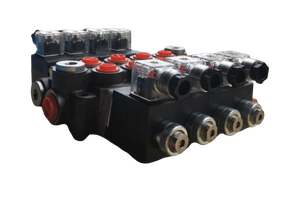 Distributore idraulico elettrico 3/8 4 vie 12V