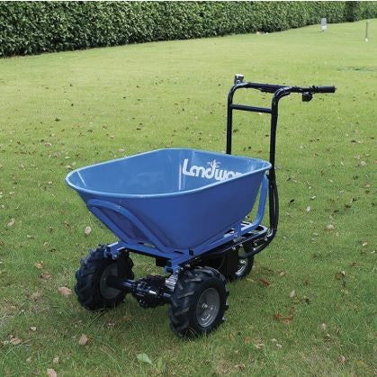 Carriola elettrica Landworks c/vasca - 3 ruote