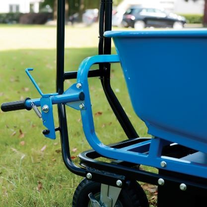 Carriola elettrica Landworks c/vasca - 3 ruote