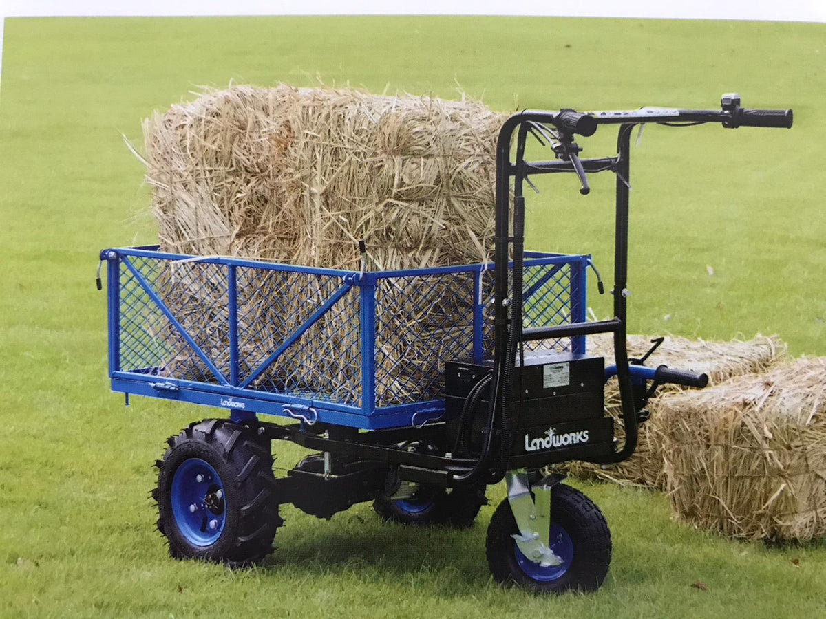 Carriola elettrica Landworks c/cestello - 3 ruote