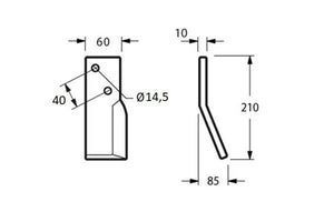Zappetta massano 60x10 270002