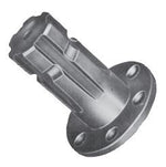 Albero scanalato con flangia 1""3/8 L.90