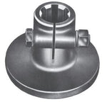 Mozzo scanalato con flangia e bullone - Dimensione: 1"3/4 diametro 150 L.80