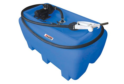 Serbatoio 200 LT per urea con pistola manuale