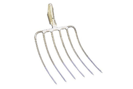 Forca 4 denti per letame senza manico