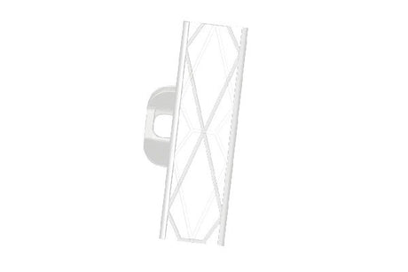 Paletti titan bianchi con piedino doppio alti 110 cm - CF 5 PZ