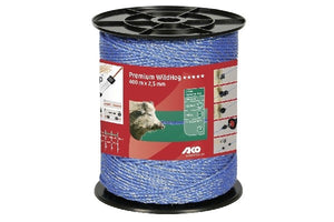 Nastro premium wildhog 400 mt, 6x0,25, blu