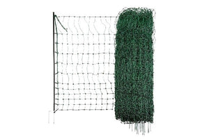 Rete pollame verde c/punta doppia alta 106 cm - Lunghezza: 25 mt