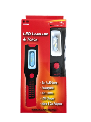 Torcia LED ricaricabile