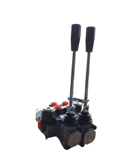 Distributore idraulico p40 3/8, 2 leve d.e.