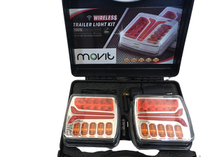 Kit impianto luci rimorchio LED wireless Movit tipo 3