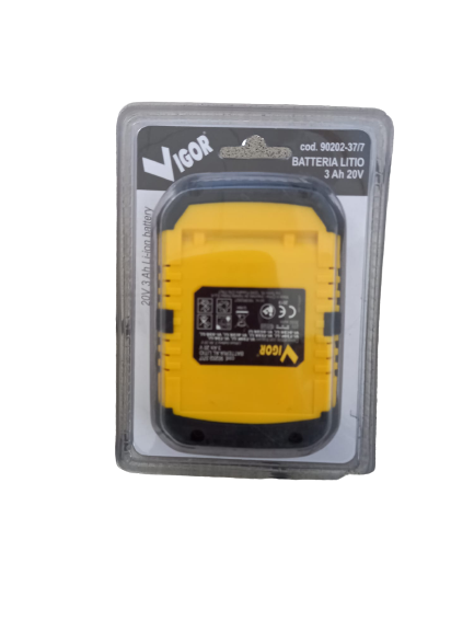Batteria vigor al litio 3ah 20V