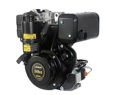 Motore d350 diesel 7,5 HP loncin conico - Conico, Avviamento: elettrico
