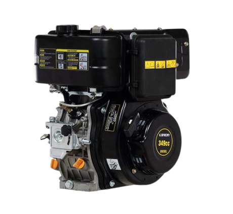 Motore d440 diesel 9 HP loncin cilindrico - Cilindrico, Avviamento: elettrico