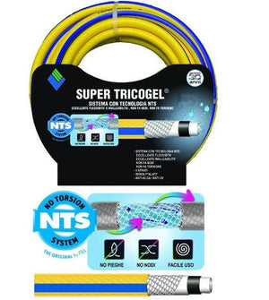 Tubo irrigazione super tricogel nts - 5/8" 15 m.